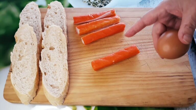 Bocadillos Creativos con Delicias del Mar