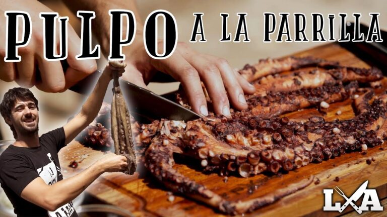 Pulpo a la Parrilla con Toque Ahumado: Receta Irresistible