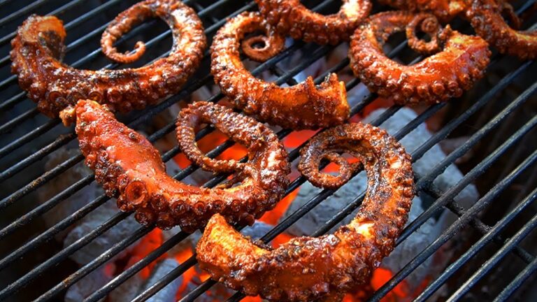 Descubre el Sabor Único del Pulpo Asiático con Condimentos Especiales