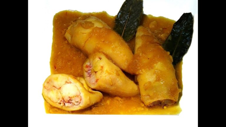Deliciosas Tapas de Mariscos: Receta de Calamares Rellenos