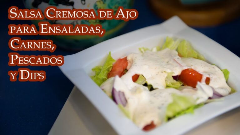 Salsa de Ajo Casera Perfecta para Mariscos