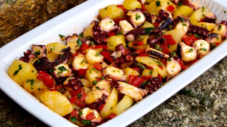 Delicias Marinas: Variaciones de Ensalada de Pulpo con Entrantes