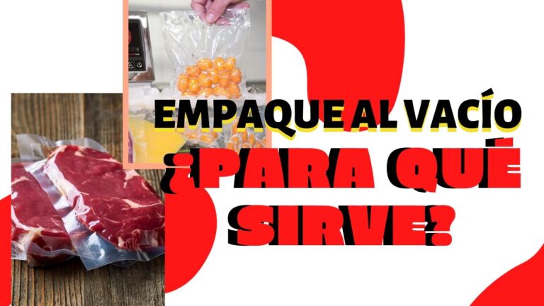 Beneficios del Envasado al Vac&iacute;o para Conservar Alimentos