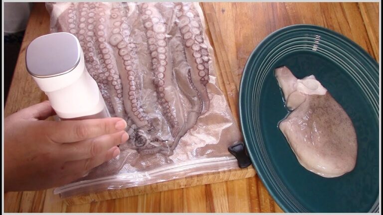 Resaltando el Sabor de los Mariscos Frescos con Pulpo al Vac&iacute;o