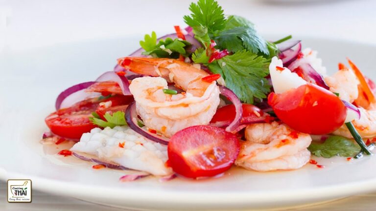 Ensaladas de Mariscos: Un Toque de Color Delicioso